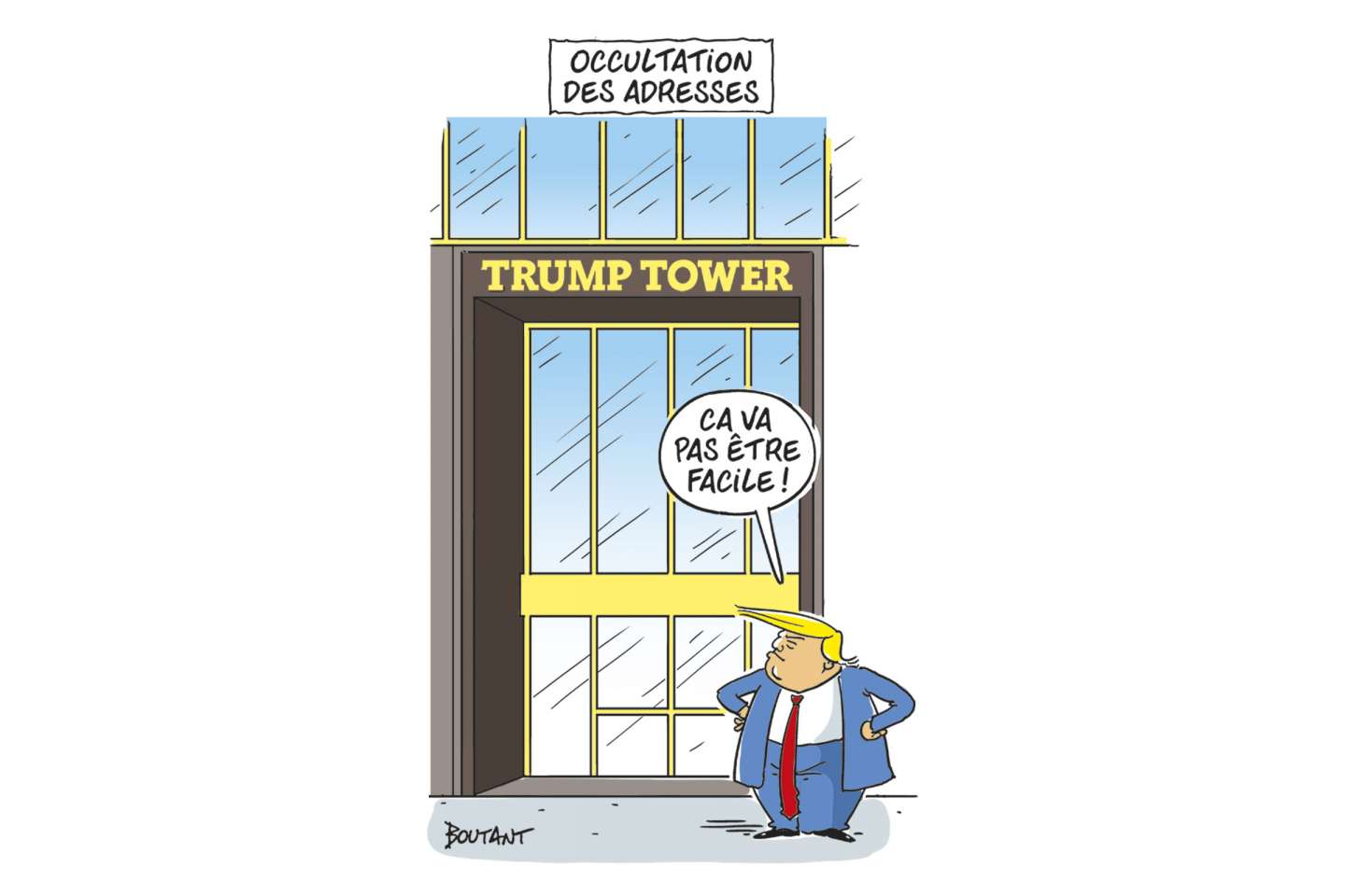 Occultation de l’adresse personnelle