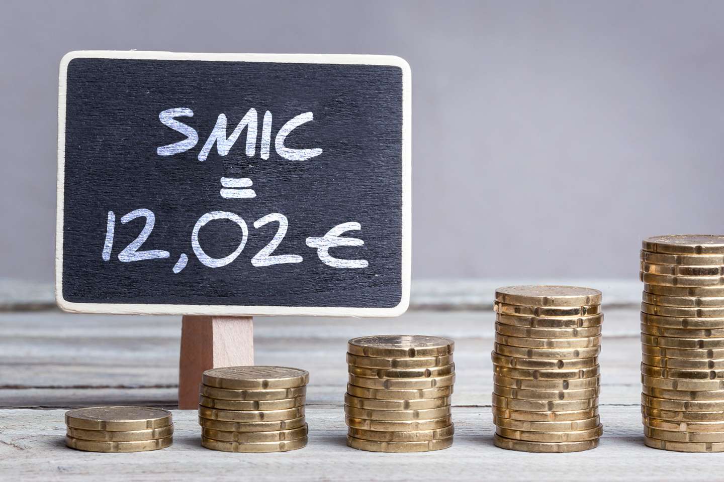 Le Smic horaire à 12,02 € en 2026