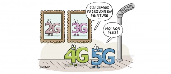 Fin des réseaux 2G et 3G