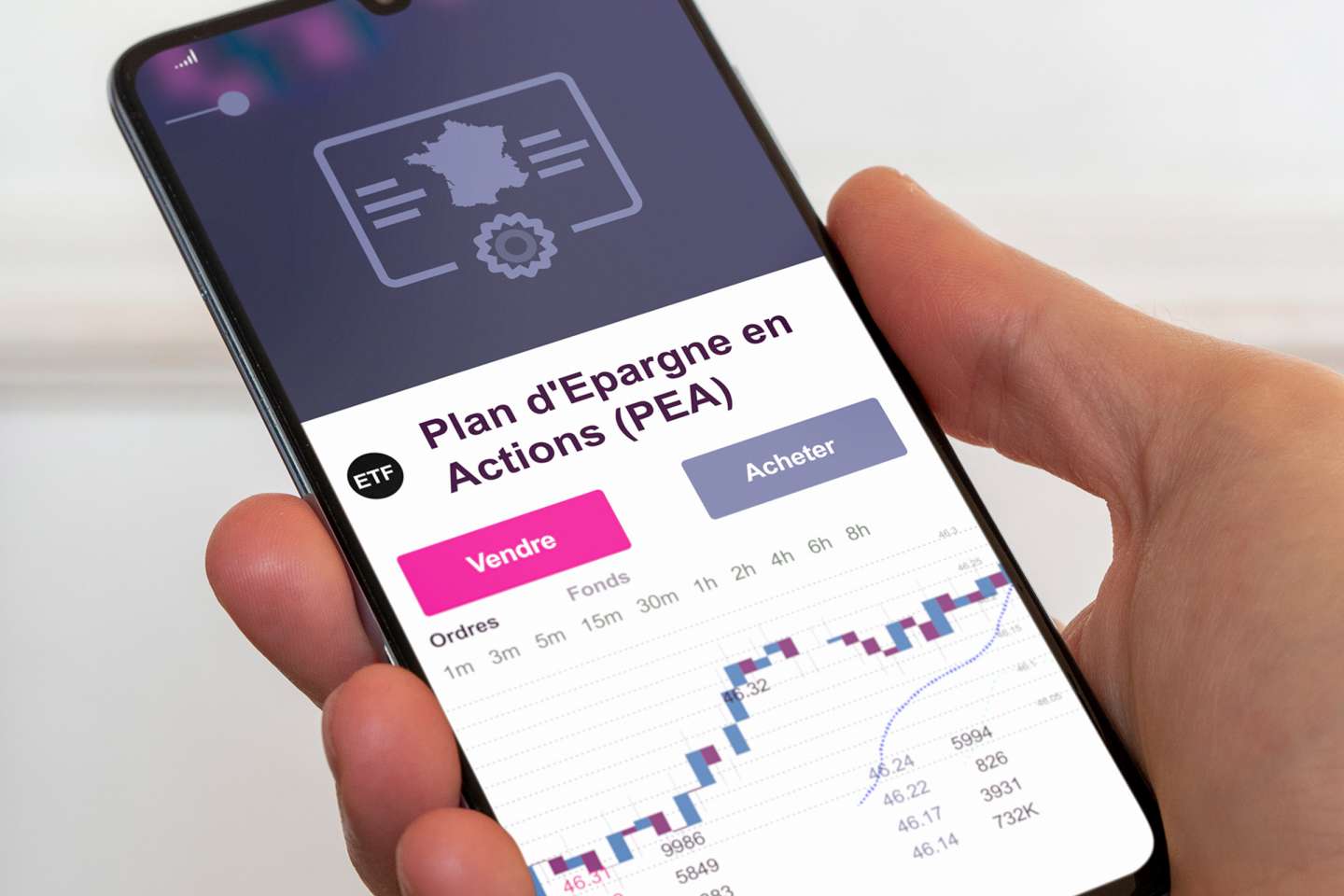 Décès du conjoint : le transfert de titres entre PEA n’est pas possible !